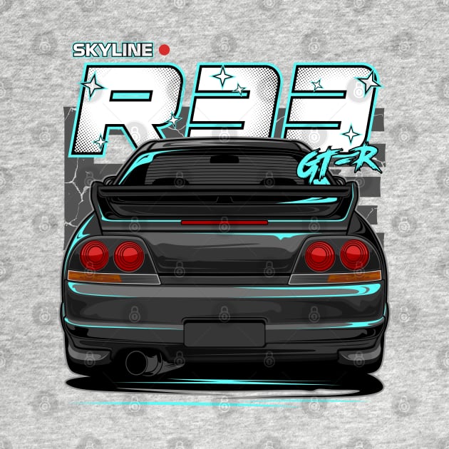 Skyline GTR R33 by idrdesign